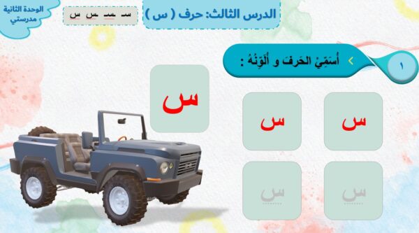 بوربوينت حرف س
